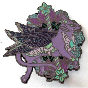 Kero Suppi cardcaptor Sakura Fantasy Purple Winged Cat Enamel Lapel Pin